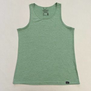 Patagonia Women Gypsum Green Capilene Cool Daily Performance Tank Top 45295 M